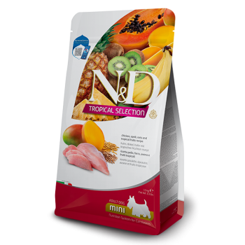Farmina N&D Tropical Canine Chicken & Tropical Fruits Adult Mini 1.5kg